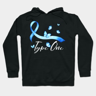 T1D T-Shirt Type 1 Diabetes Awareness Gift Hoodie